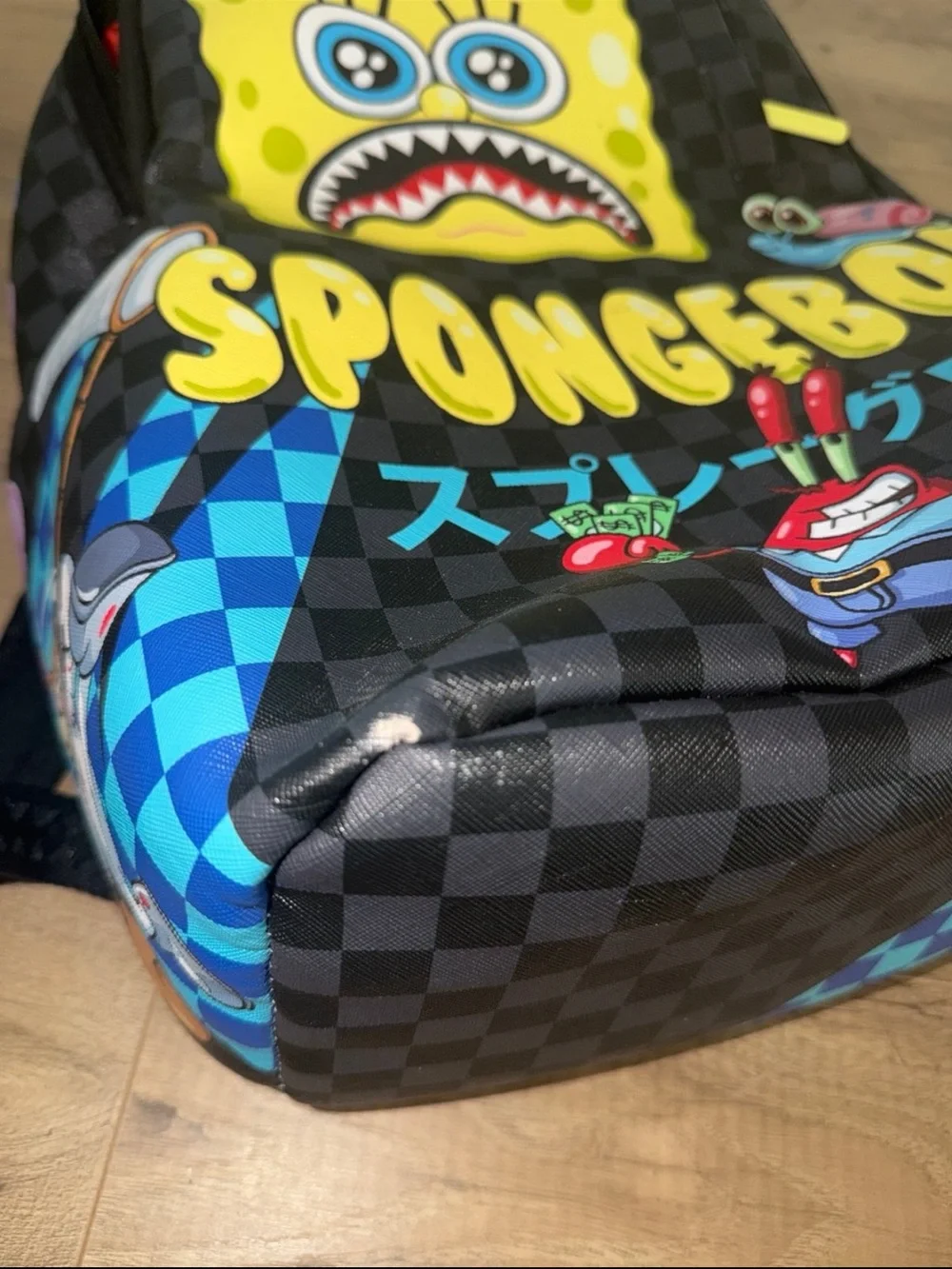 Sprayground SpongeBob anime backpack limited edition